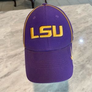 Nike LSU Tigers Ball Cap Purple Cap Gold LSU Hat baseball cap Dri Fit Un…